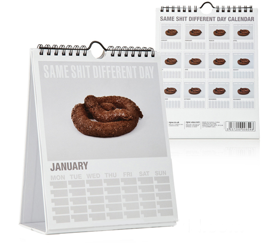 Shitty calendar in toilet JUMI Shitty calendar in toilet JUMI