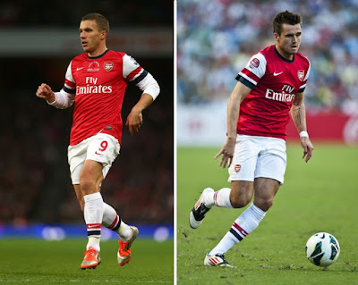 Lukas Podolski and Carl Jenkinson set to leave