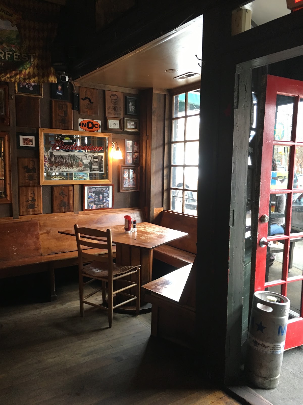 Katharine's Travel Blog Wooden Nickel Pub (WNP) in Hillsborough, NC