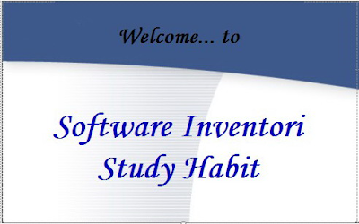 Softwate Inventory Study Habit Softwate Inventory Study Habit