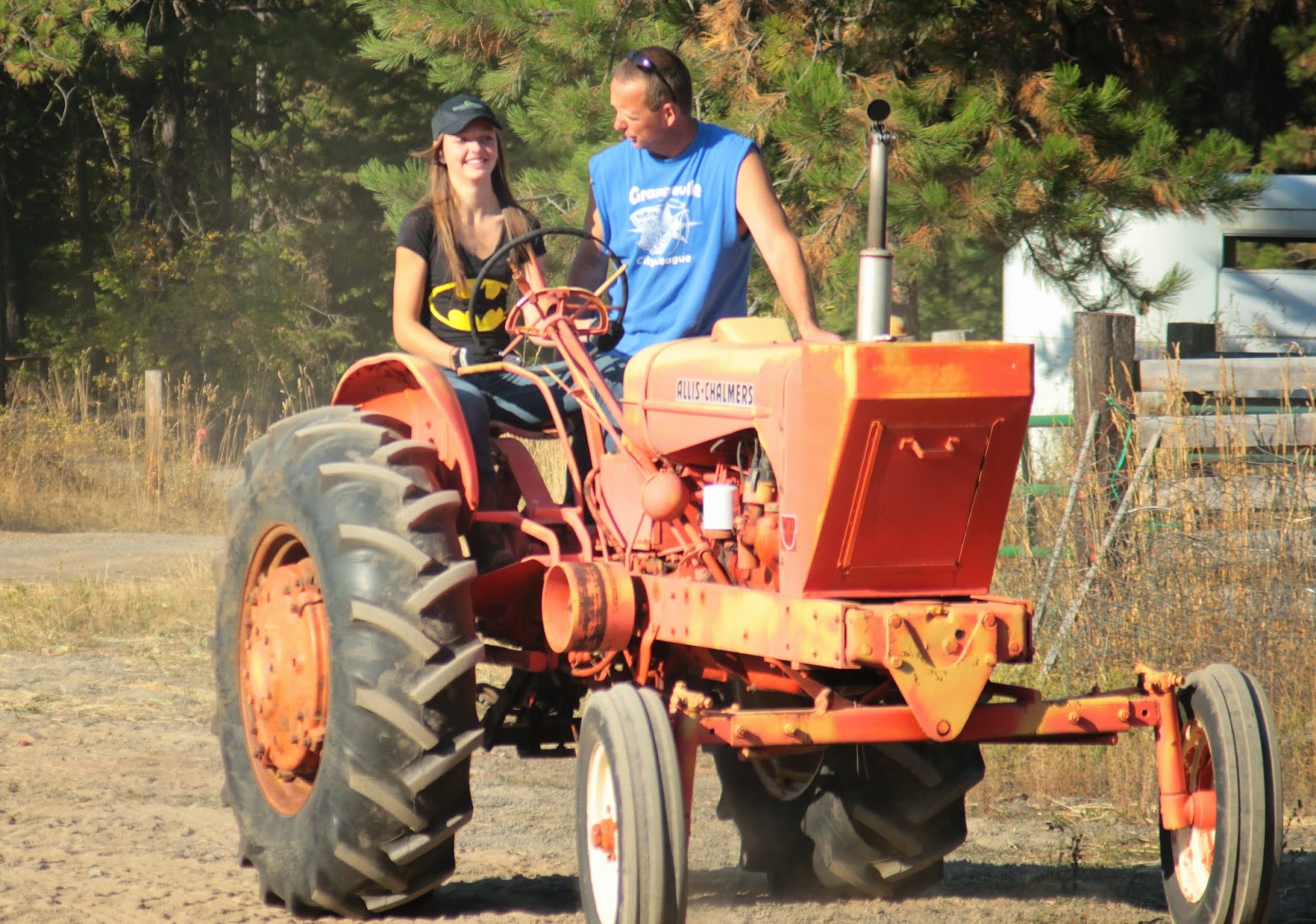to the Country! Tractor Lessons