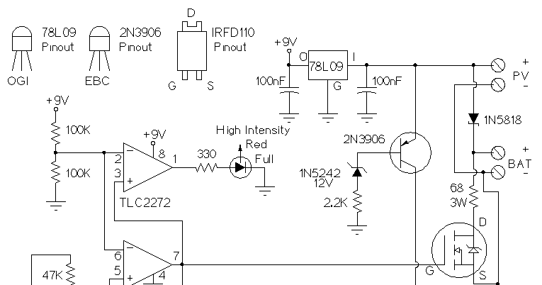 Controller of Solar charger Wiring diagram Schematic ~ Circuit Wiring
