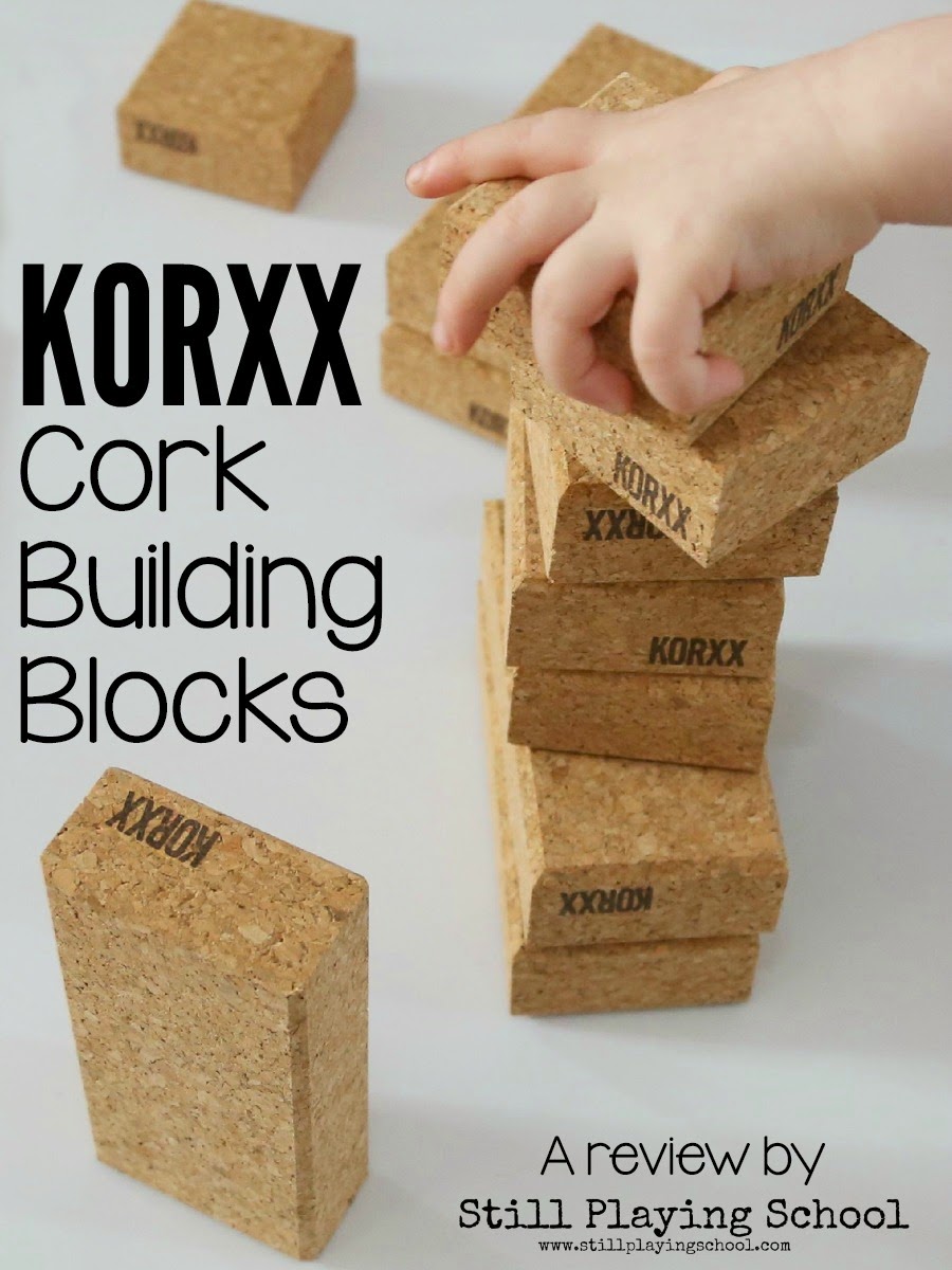 Korxx Cork Building Blocks Review & Giveaway