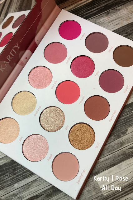Karity | Rose All Day Review and Swatches 