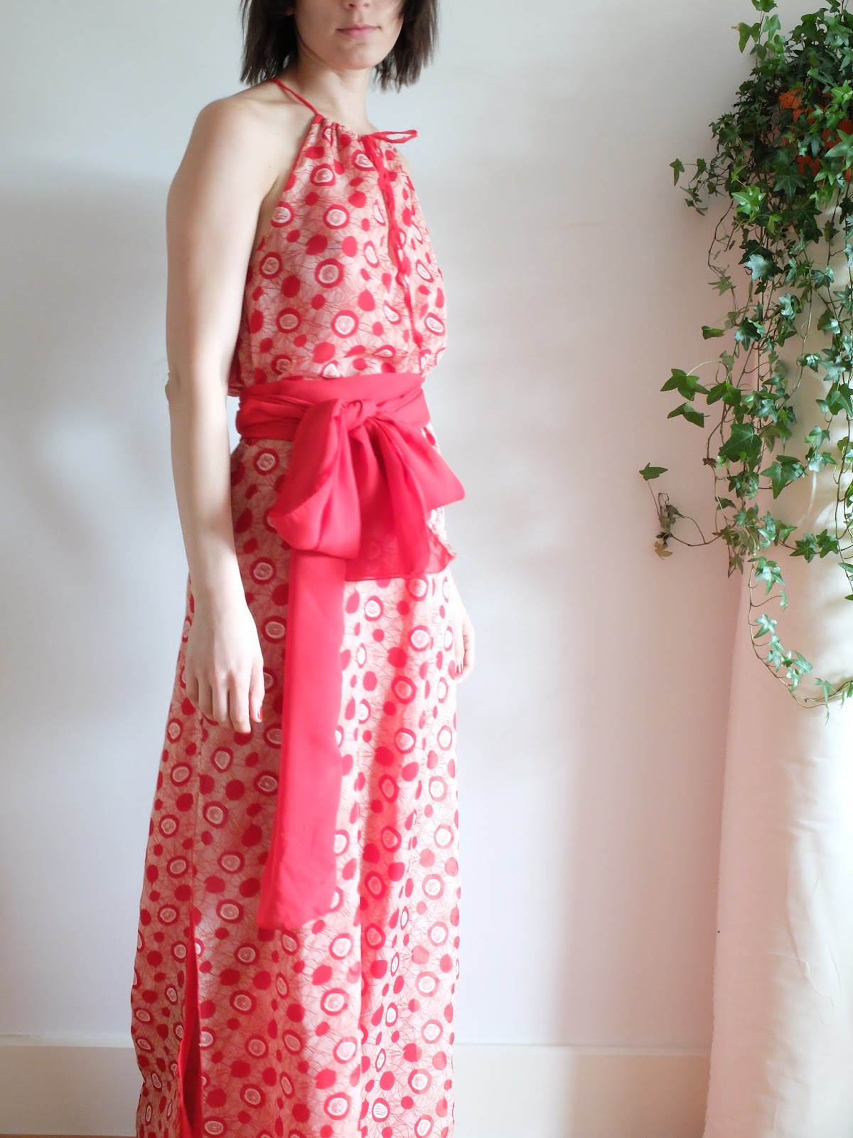 burda maxi dress