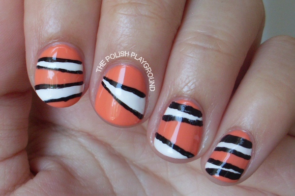 Finding Nemo Inspired Nails