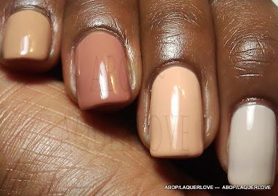 ANOTHER Bottle of Polish?!: Nyx Girls - Nude Toffee, Plain Jane, Bare