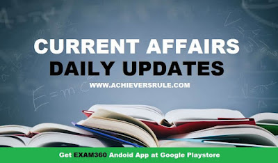 Current Affairs Updates - 3rd November 2017 Current Affairs Updates - 3rd November 2017