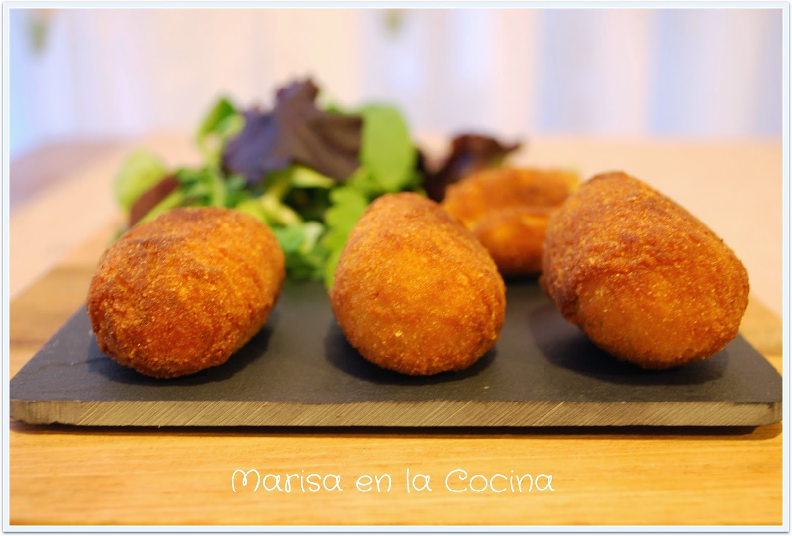 Marisa en la Cocina Croquetas de Pollo Caseras