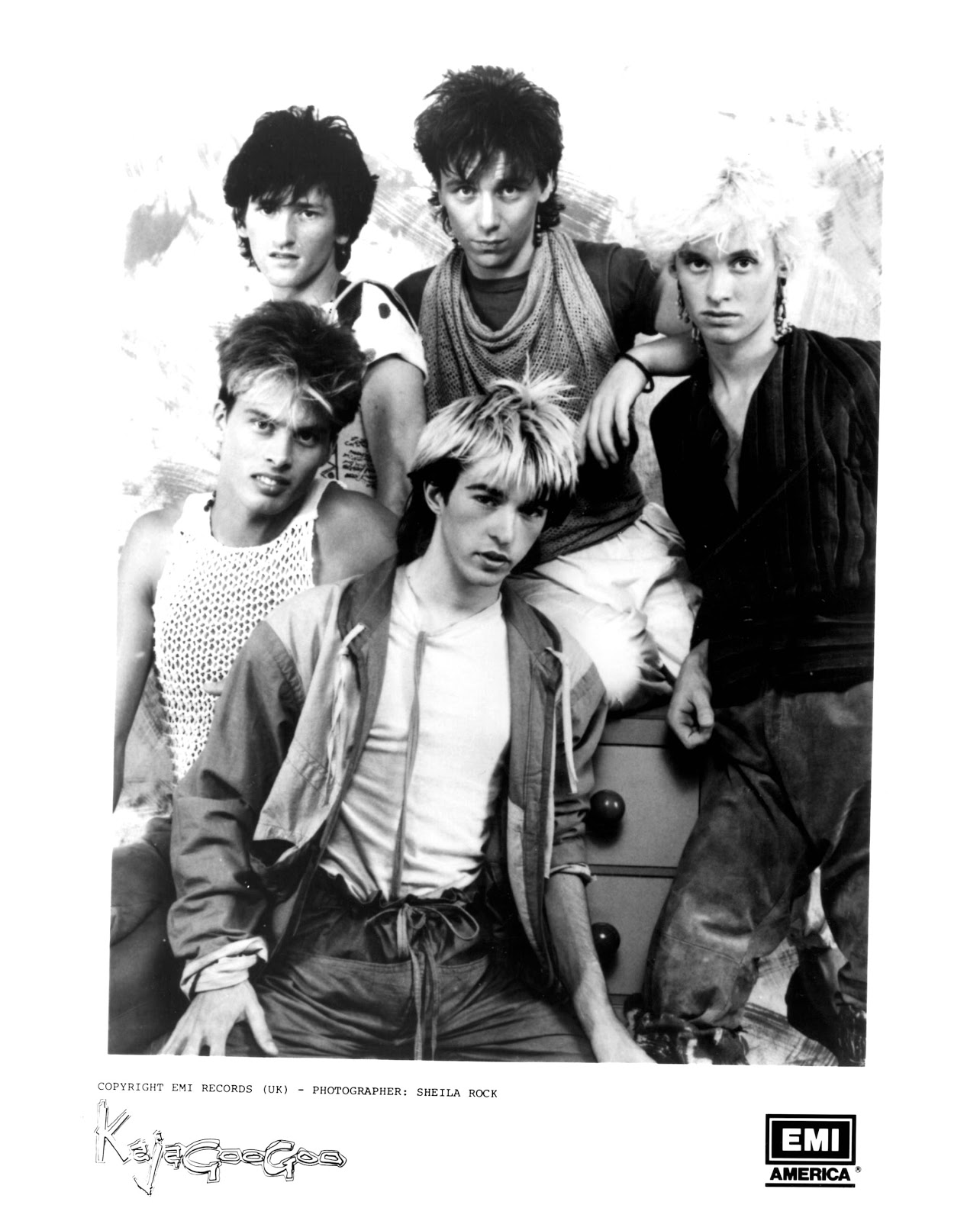 Lansure's Music Paraphernalia KAJAGOOGOO Press Kits