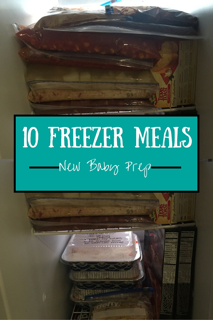 10 Freezer Meals: New Baby Prep - Poppy + Grace