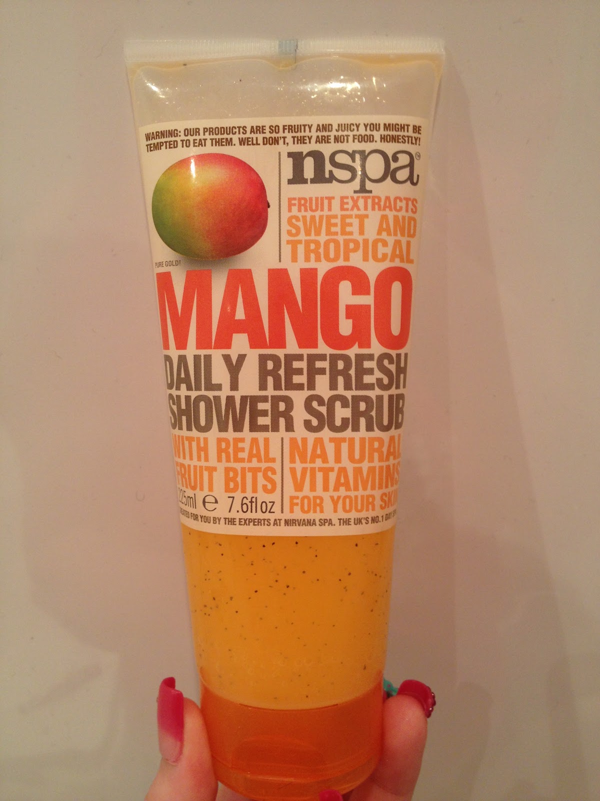 BeauInTheKnow N'SPA Mango Shower Scrub