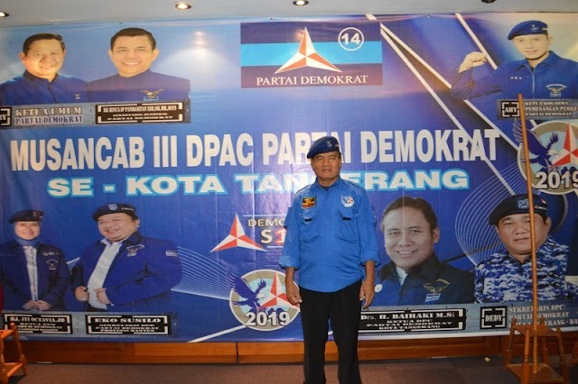 DPC Partai Demokrat Kota Tangerang Dikunjungin Ketum DPP, SBY