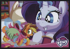 My Little Pony Dolling Up Some Applejack Series 4 Trading Card