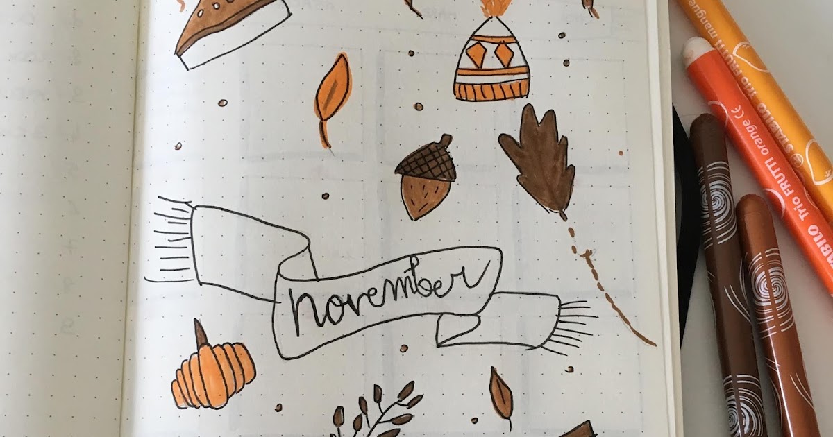 Bullet Journal Novembre | By Caroline