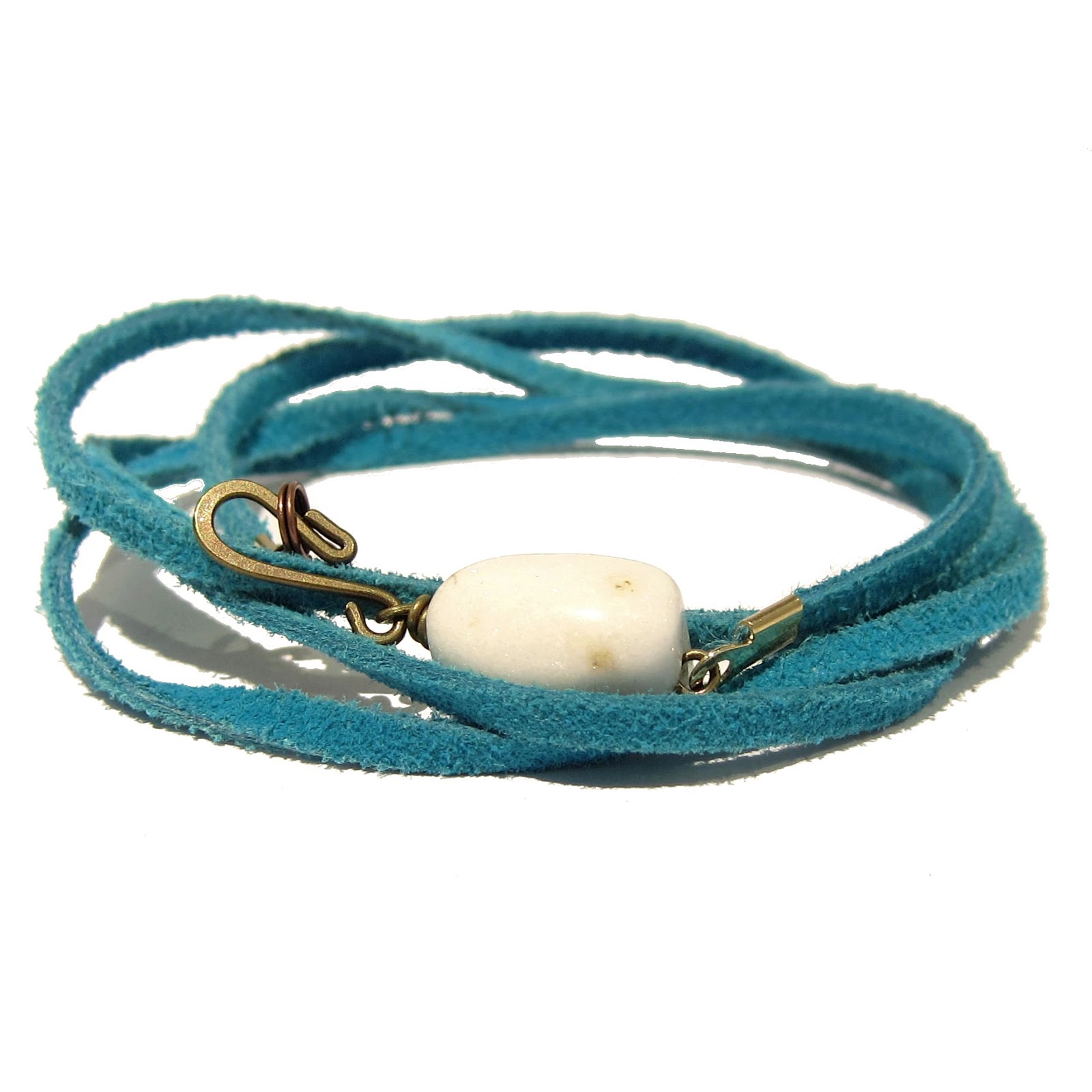 I Dig Crystals Blog New! Leather & Stone Wrap Bracelets