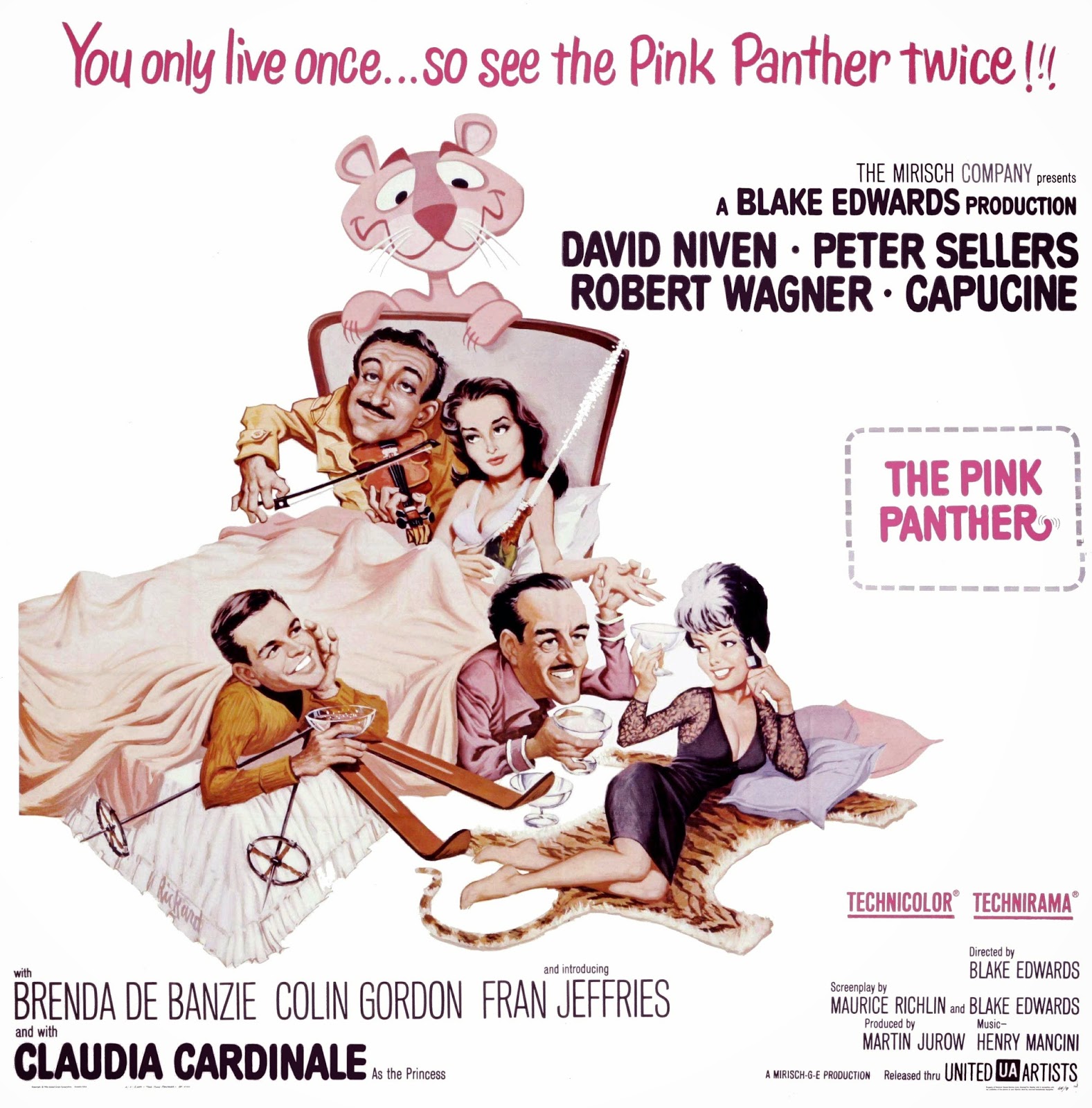 La Panthère Rose Film 1963 Bande Annonce Affiches - Photos d'exploitation - Bandes annonces: La panthère rose