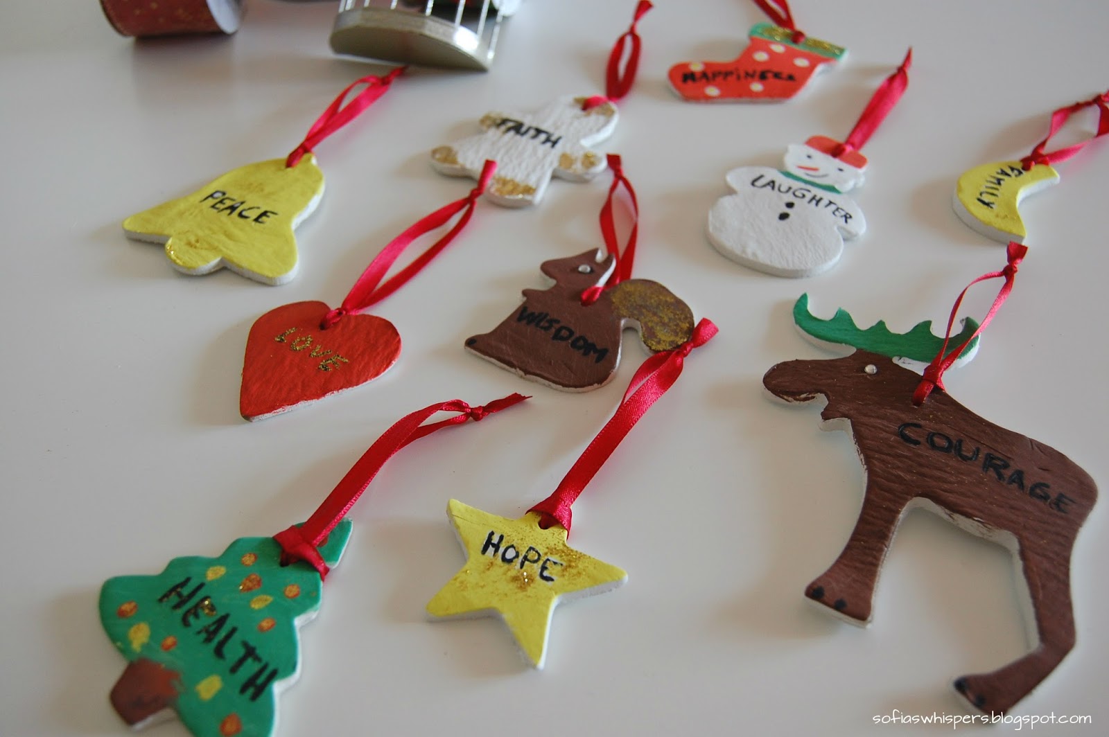 Sofia's Whispers My Handmade Christmas (I)  Christmas decorations