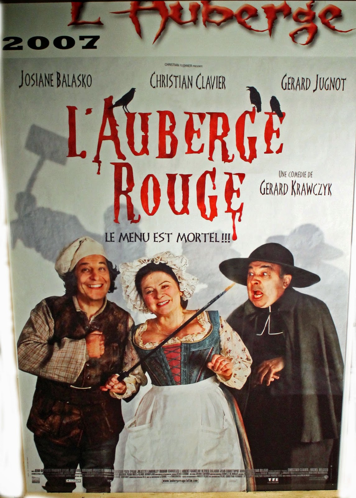 Lieu De Tournage De L'auberge Rouge Avec Fernandel La Petite Hirondelle: En route pour la Corse. Une halte à Peyrebeille