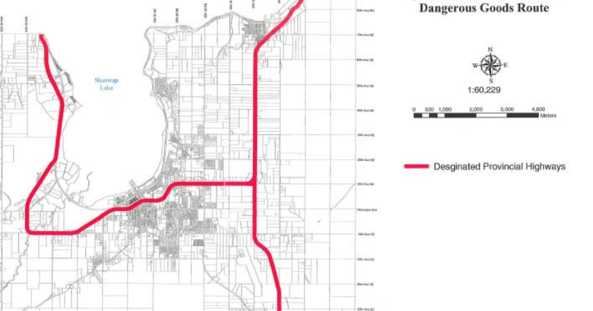 VernonBlog Hazmat Route Update.