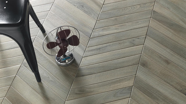 The new wood effect porcelain stone ware Woodie - Ideal for both country and contemporary settings