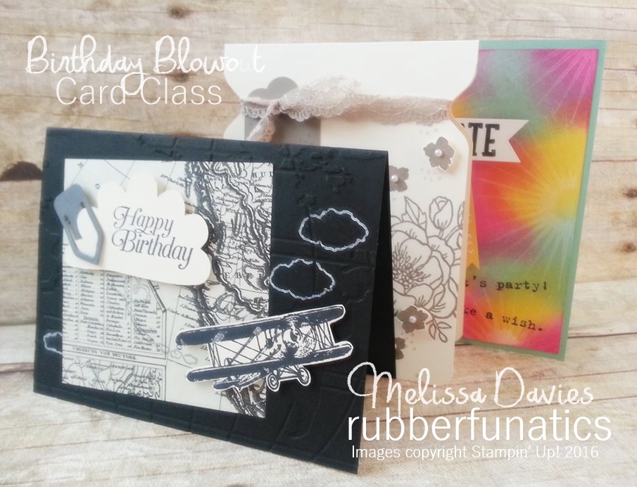 RubberFUNatics Birthday Blowout Card Kit