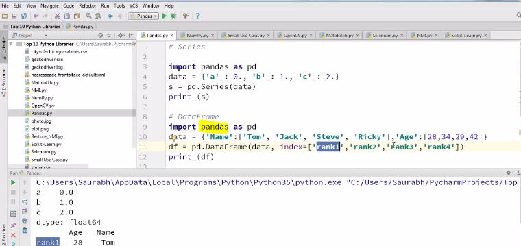 Top 10 Python Libraries ~ Computer Languages (clcoding)