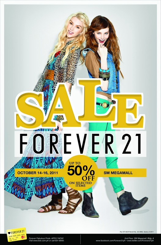 Forever 21 sale up to 50% off!