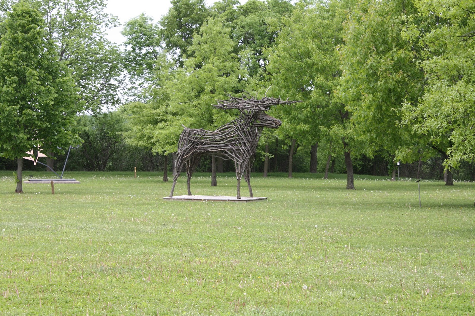 A Little Time and a Keyboard Sculpture Garden and Nature Walk at