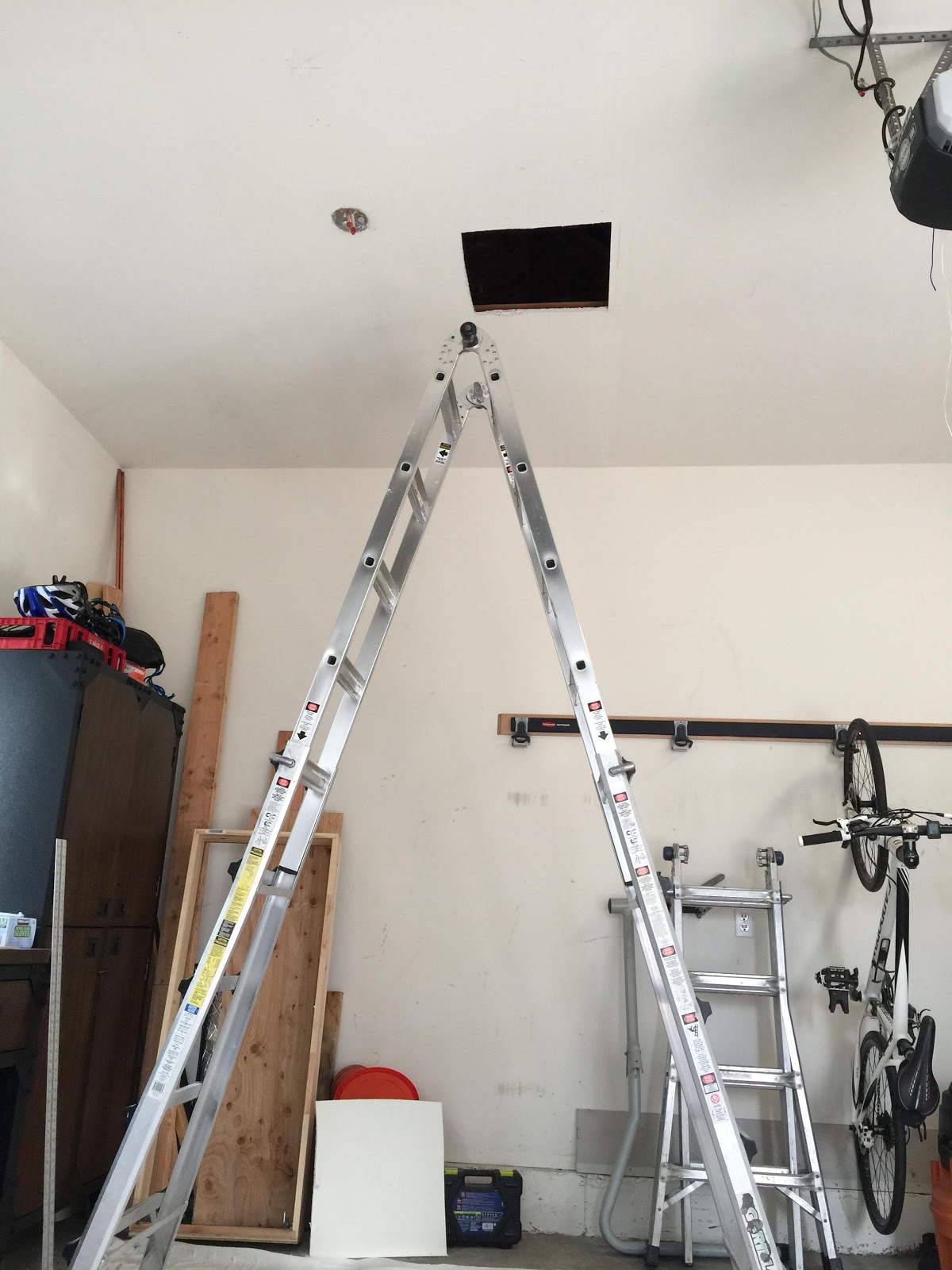 Energy Conservation How To Attic Access With A Drop Down