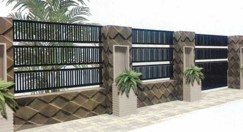 Desain Pagar Rumah Minimalis