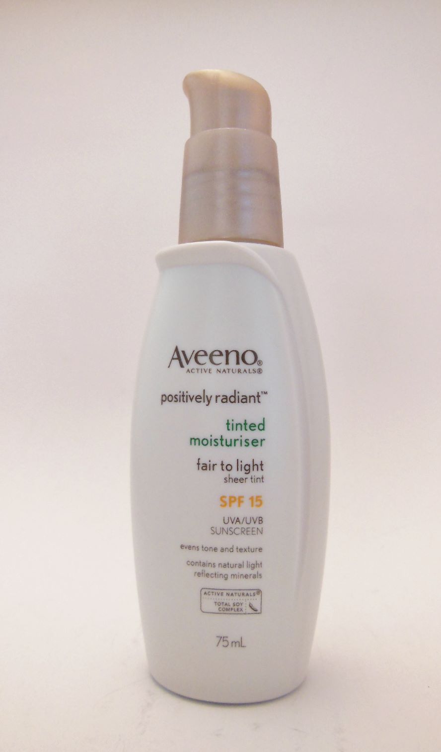 Product Review Aveeno Positively Radiant Tinted Moisturiser The