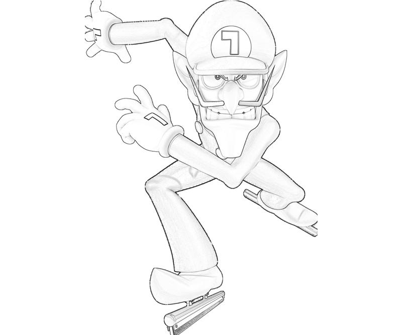 ice luigi coloring pages - photo #24