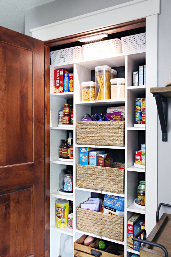 IHeart Organizing: Organized Kitchen Corner Cabinet with a DIY Lazy Susan