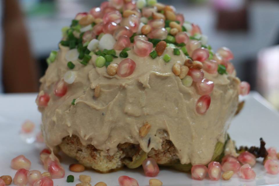 Low GI Cooking Roasted cauliflower