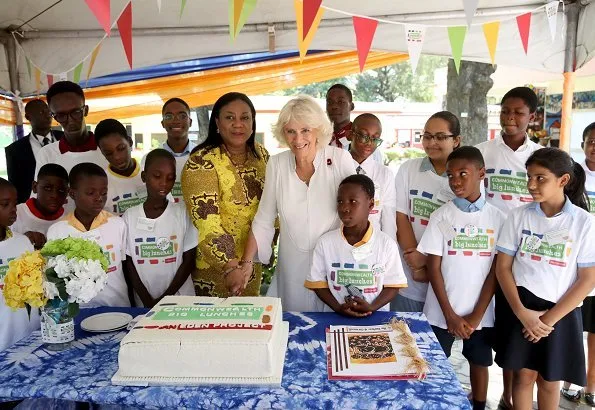 The Queen’s Commonwealth Essay Competition 2019. Duchess Camilla attends Commonwealth Big Lunch at the Ghana International Junior School