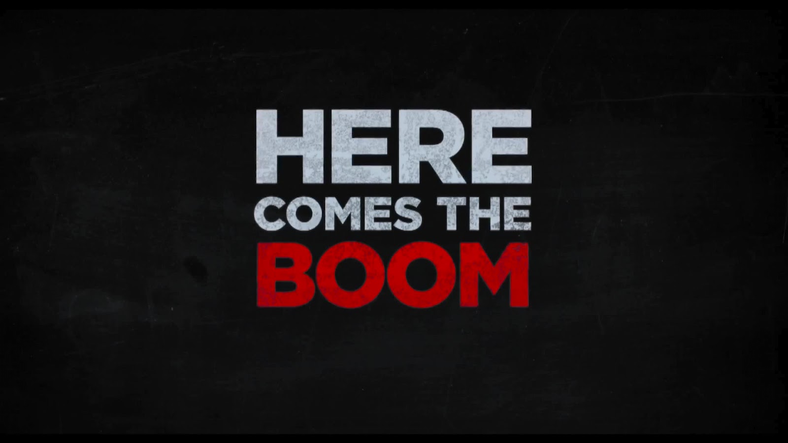 Here comes the Boom. Here comes the Boom laugh. Holly Boom. I High too Boom is the think. Boom here