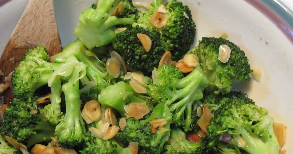 Freakin' Flabuless Broccoli with Brown Butter and Almonds Recipe