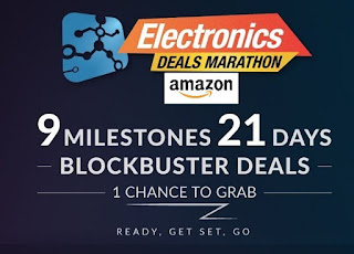 Lowest Price ever : Amazon Electronics Deals Marathon ( 7th to 27th September)