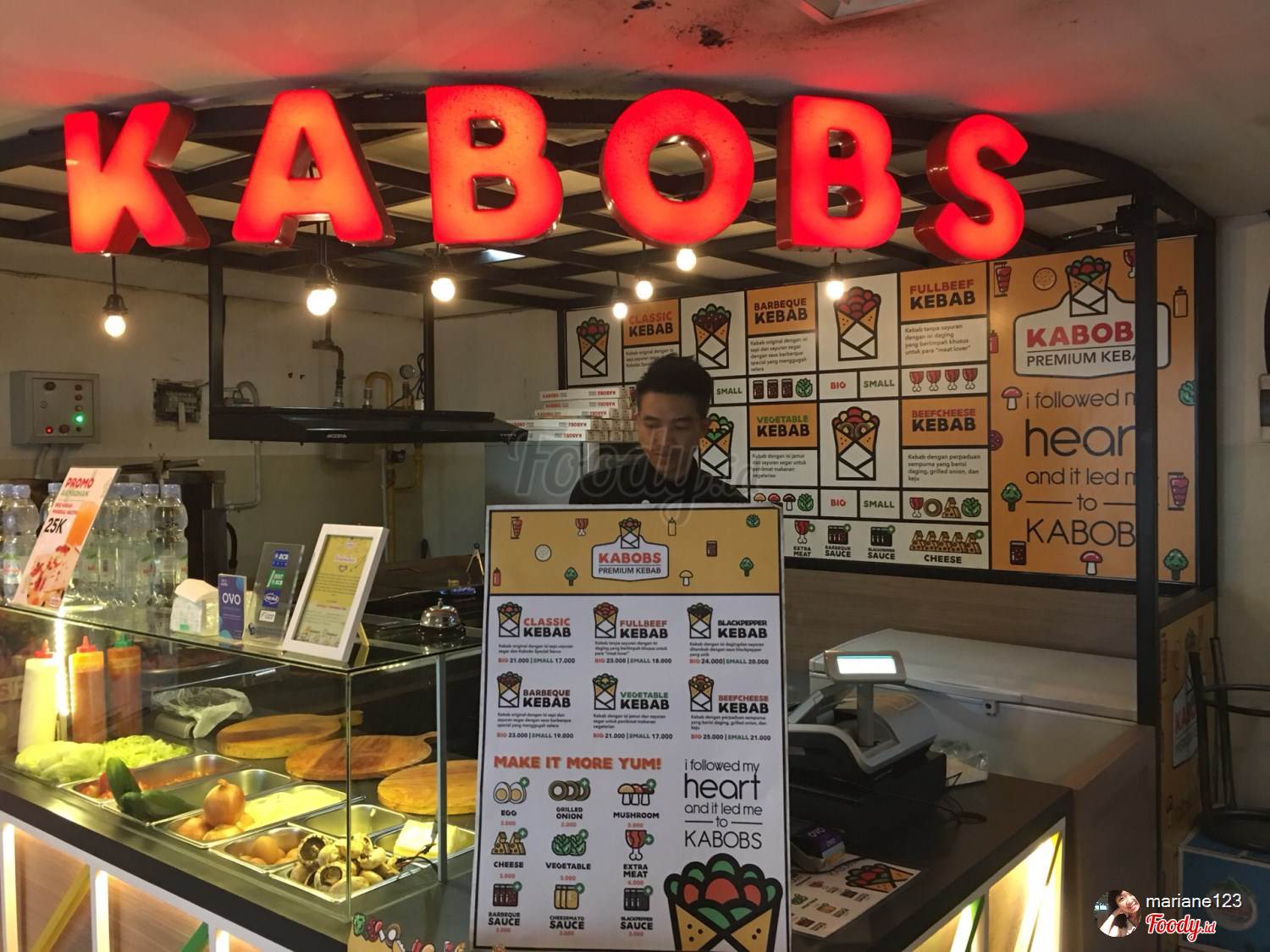 Food Review Kabobs Premium Kebab Bujet Fud