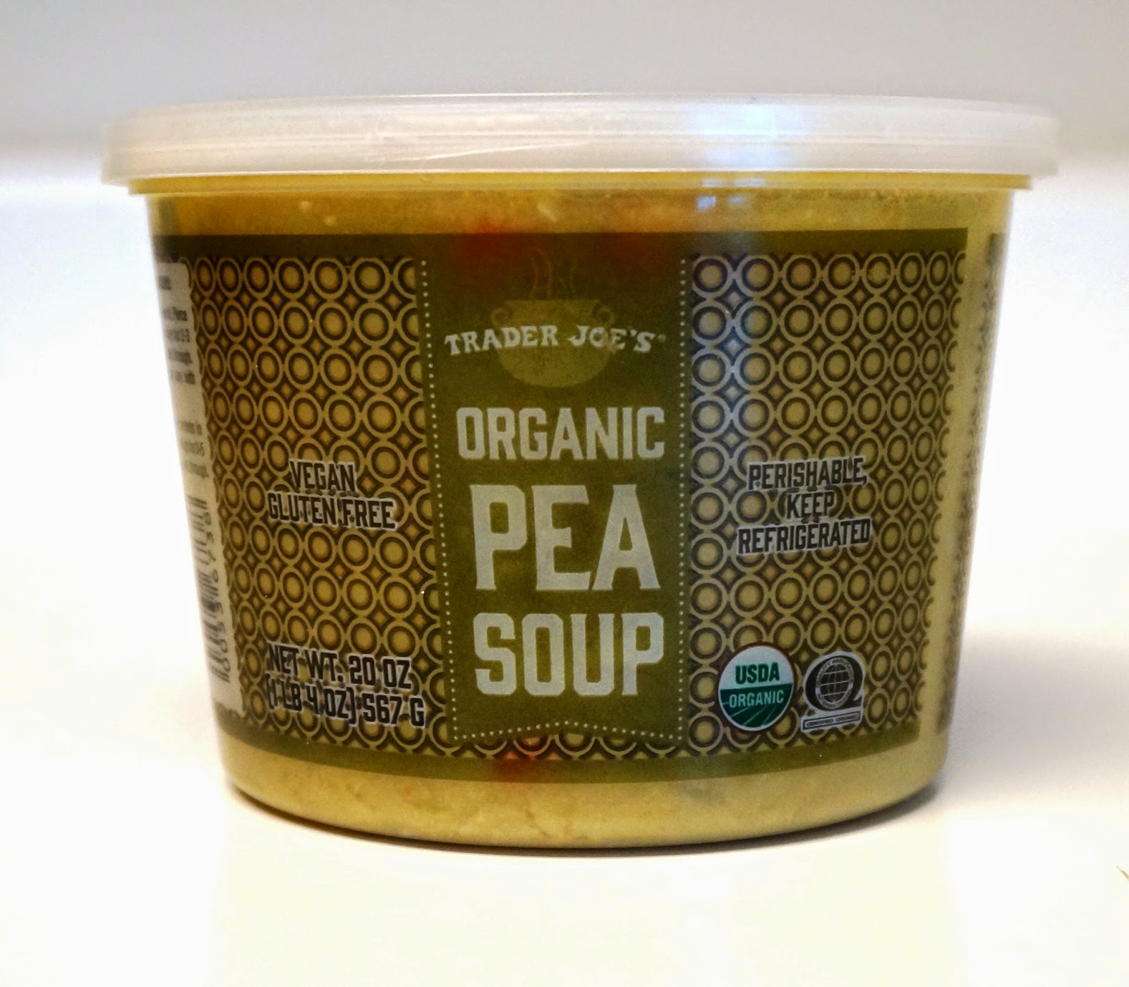 Exploring Trader Joe's Trader Joe's Organic Pea Soup