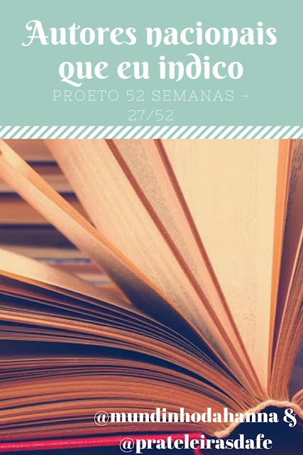 projeto 52 semanas, parceria, blogs parceiros, autores nacionais