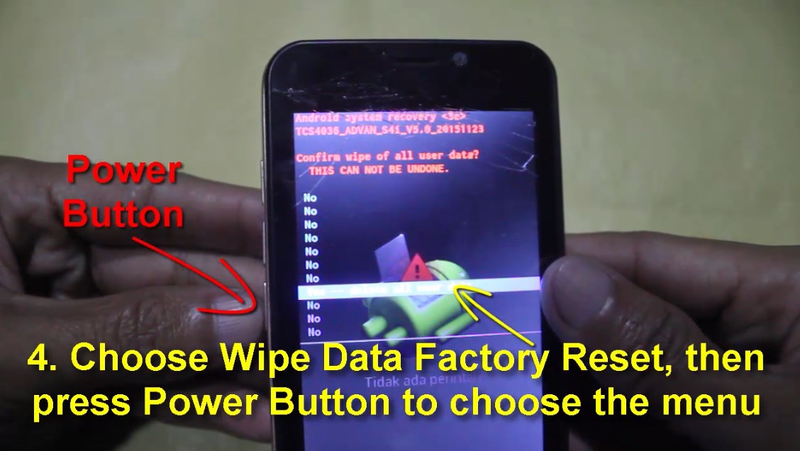 Нет wipe data/Factory reset. Wipe data Factory reset. Делаем wipe data