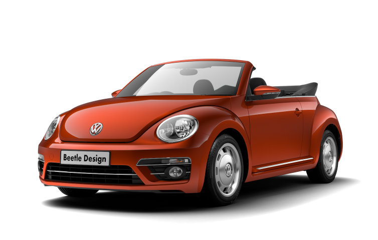 coccinelle orange voiture