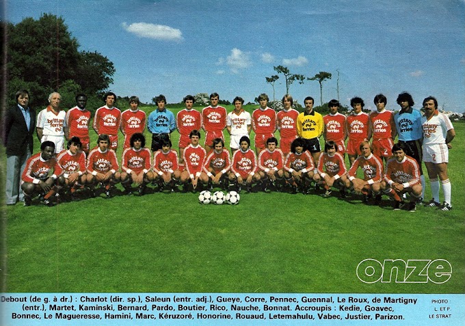 STADE BRESTOIS 1980-81.