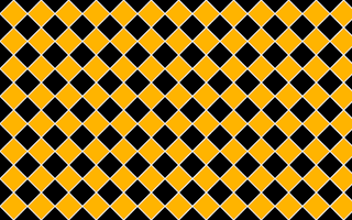 Fundo xadrez amarelo e preto