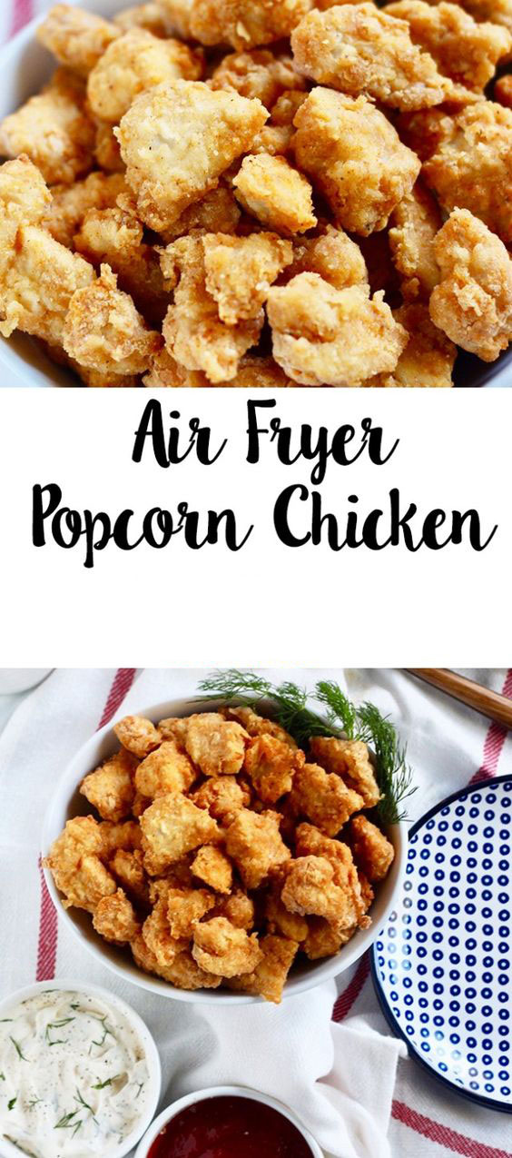 Air Fryer Popcorn Chicken GLENDA KITCHEN