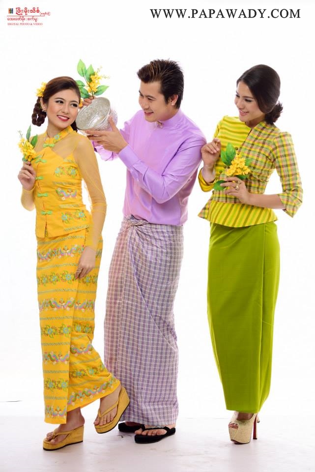 Happy New Year : Myanmar Thingyan Fashion Photoshoot 