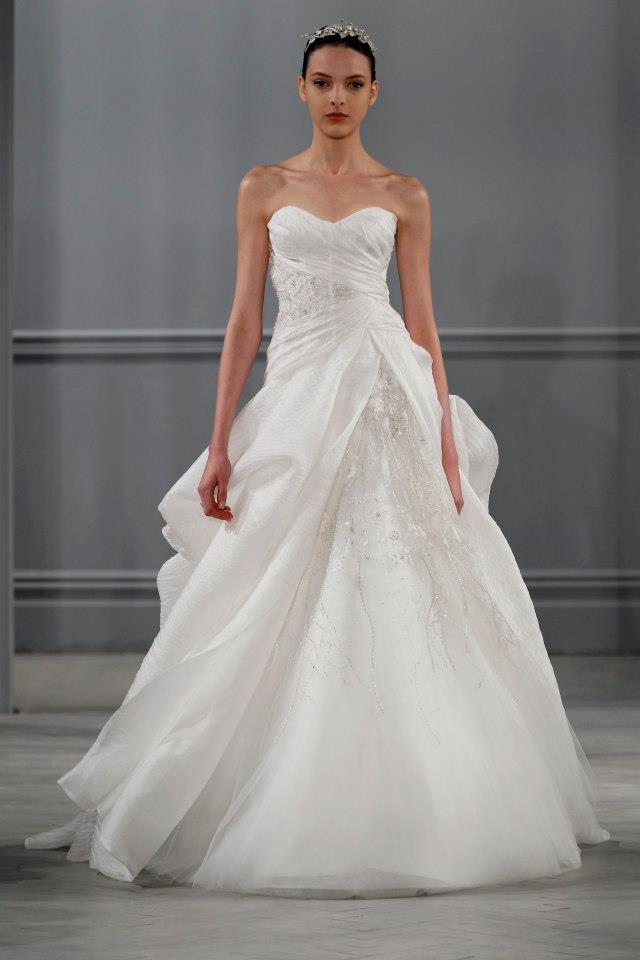 Passion For Luxury : Monique Lhuillier Bridal Collection, Spring 2014