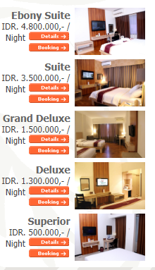 Harga kamar hotel ebony batulicin kalsel